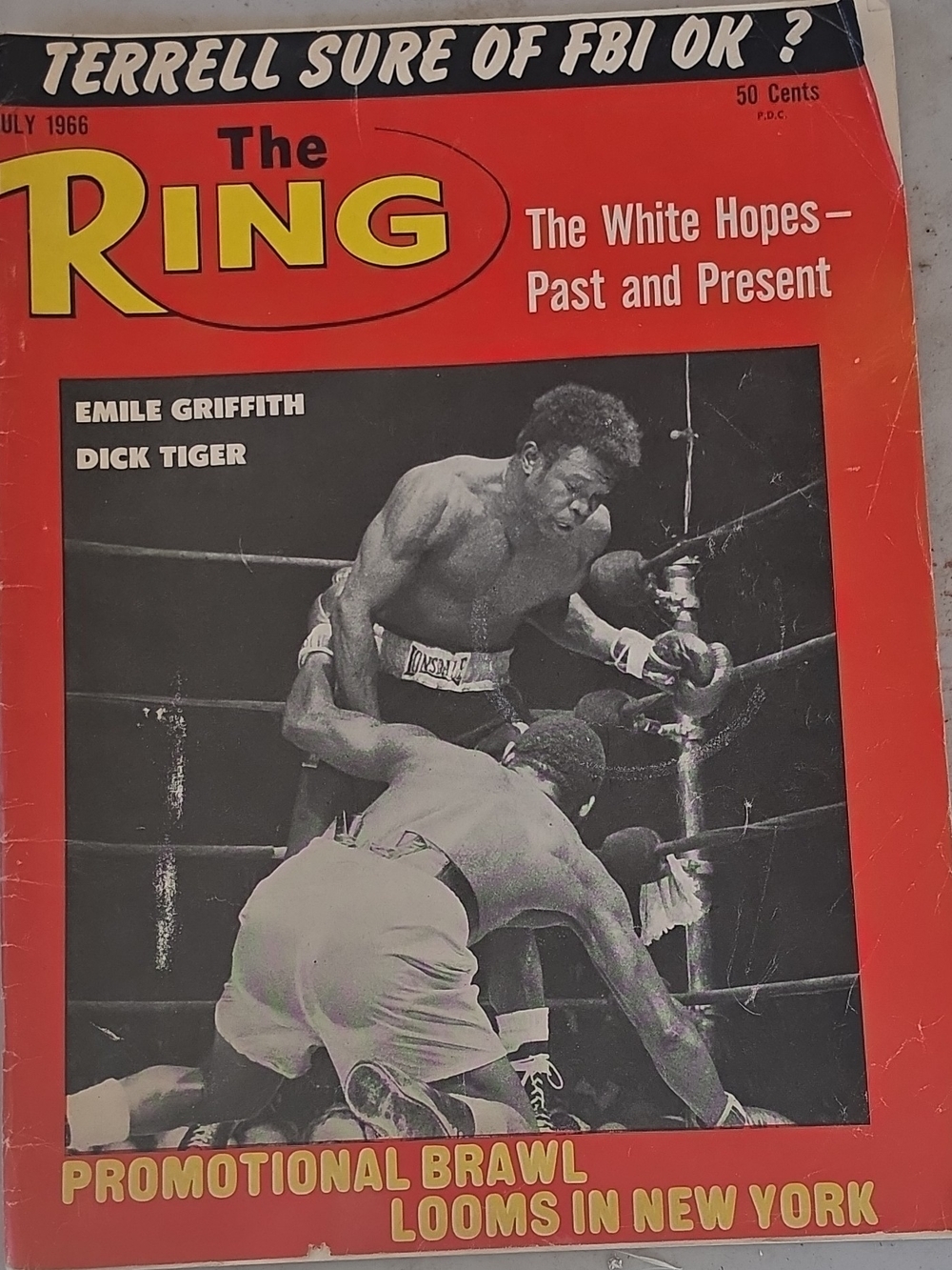 Vintage Boxing Magazine - The Ring